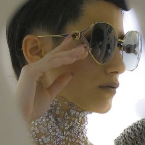 Gucci Oval Web Gg Sunglasses | Poshmark